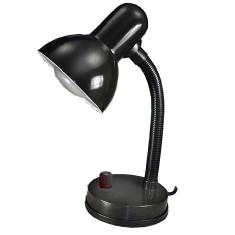 Stolní lampa stmívatelná KADET -S 1xE27/40W černá