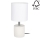 Stolní lampa STRONG ROUND 1xE27/25W/230V beton – FSC certifikováno