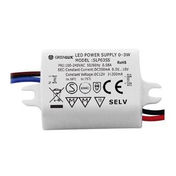 Trafo k LED pásku LED 1x3W - GXLD001 Trafo k LED pásku LED 1x3W - GXLD001
