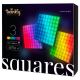 Twinkly - SADA 3xLED RGB Stmívatelný panel SQUARES 64xLED 16x16 cm Wi-Fi