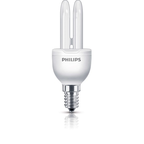 Úsporná žárovka PHILIPS E14/5W/230V 2700K - ECONOMY