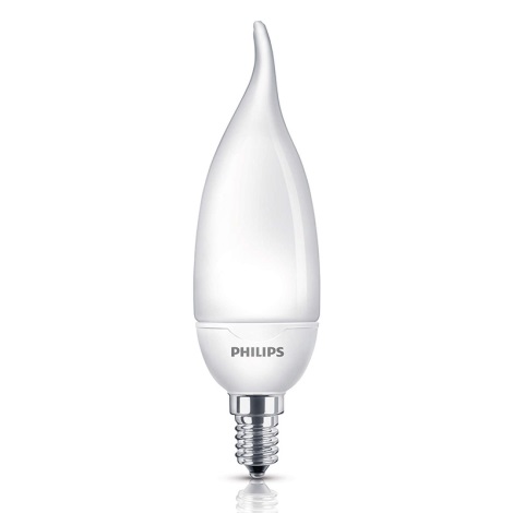 Úsporná žárovka Philips E14/8W/230V 2700K - SOFTONE