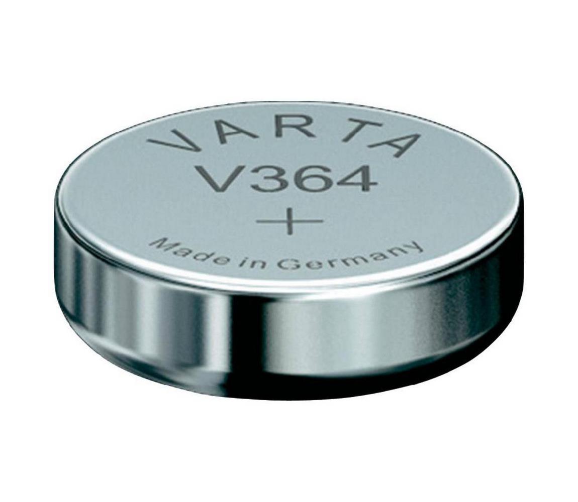 VARTA Varta 3641 - 1 ks Stříbrooxidová knoflíková baterie V364 1,5V 