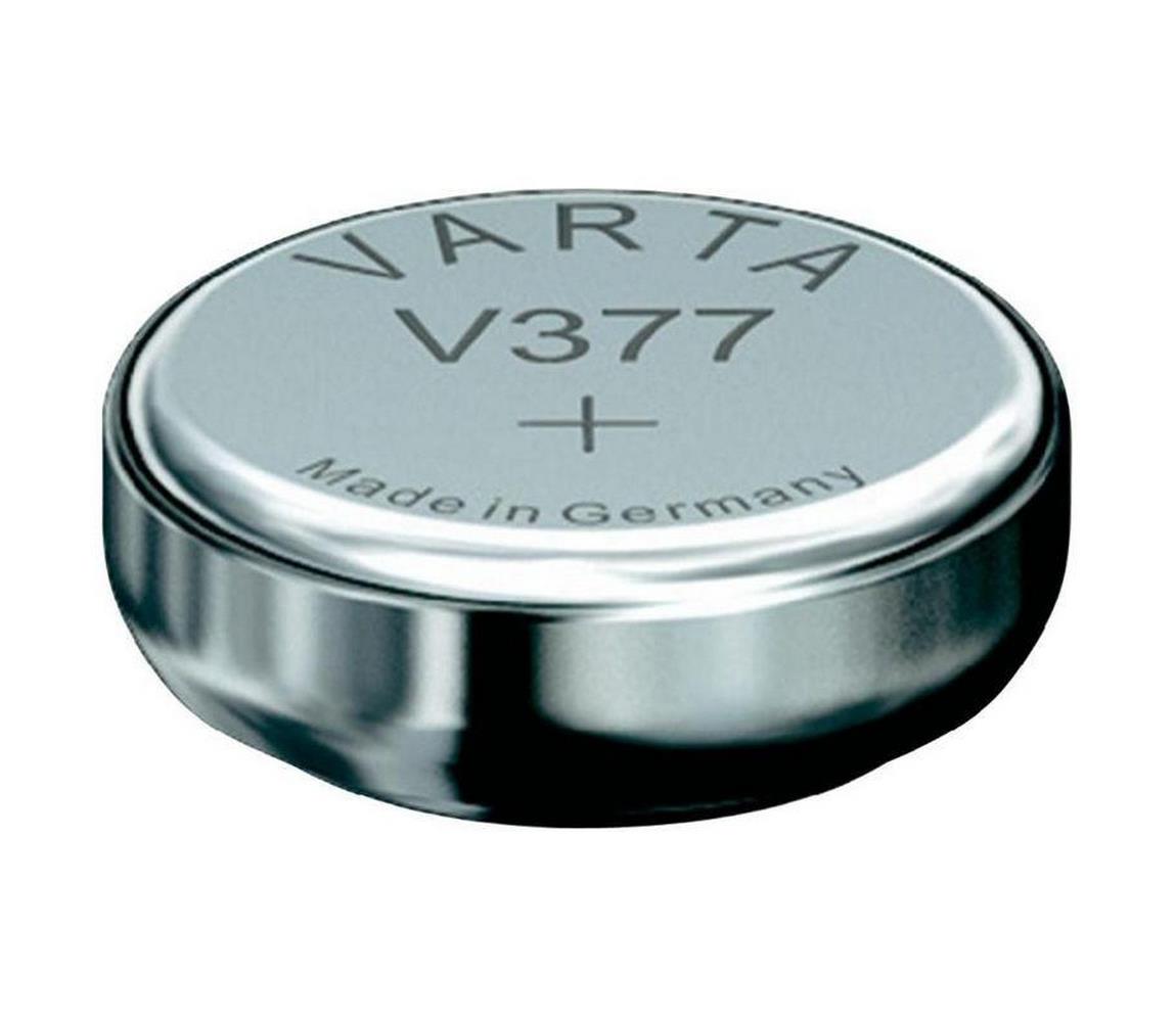 VARTA Varta 3771 - 1 ks Stříbrooxidová knoflíková baterie V377 1,5V 