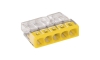 WAGO 2273-205 - Spojovací krabicová svorka COMPACT 5x2,5 450V žlutá