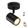 WiZ - LED Stmívatelné bodové svítidlo IMAGEO 1xGU10/4,9W/230V 2700-6500K CRI 90 Wi-Fi černá