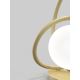 Wofi 8014-201 - LED Stolní lampa NANCY 2xG9/3,5W/230V zlatá/bílá