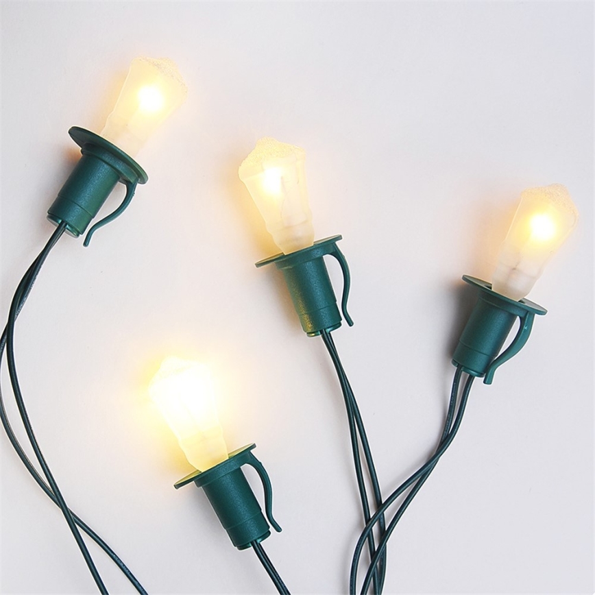  řetěz LANTERN 12xE10/10,7m bílá, Vyrobeno v ČR