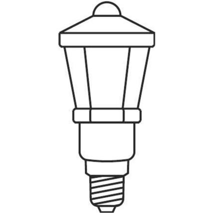  řetěz LANTERN 12xE10/10,7m bílá, Vyrobeno v ČR