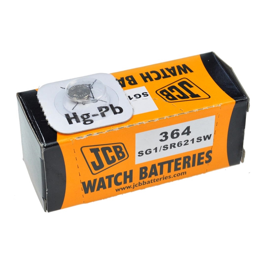 10 ks Knoflíková baterie 364 1,55V