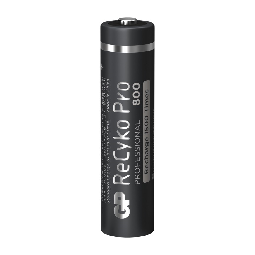 2 ks Nabíjecí baterie GP AAA ReCyko Pro NiMH/1,2V/800 mAh