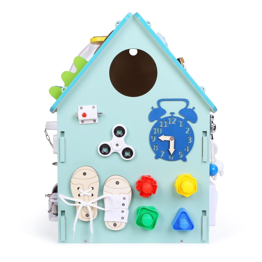 2Kids Toys - Activity board domeček modrá