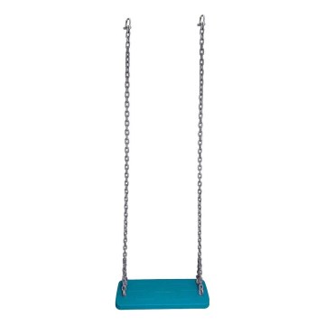 2Kids Toys - Dětská plastová houpačka s řetězem tyrkysová