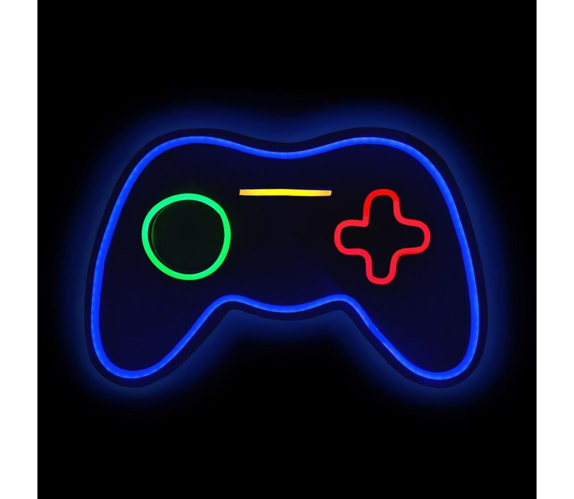 2Kids Toys 2Kids Toys - LED Neonová nástěnná dekorace LED/5W/USB gamepad 