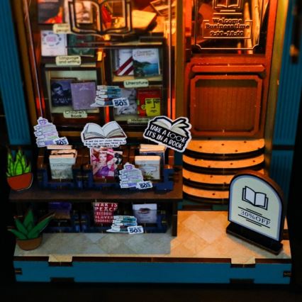 2Kids Toys - LED Zarážka na knihy Knihkupectví duše 2xAAA