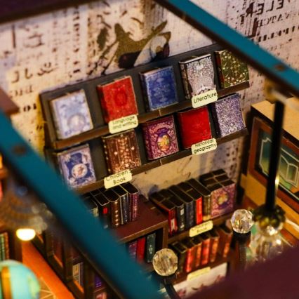 2Kids Toys - LED Zarážka na knihy Knihkupectví duše 2xAAA