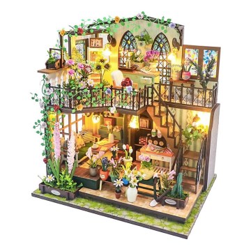 2Kids Toys - Miniatura domečku Darcyin květinový dům 2xAAA