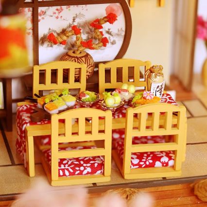 2Kids Toys - Miniatura domečku Honosná sakurová vila 2xAAA