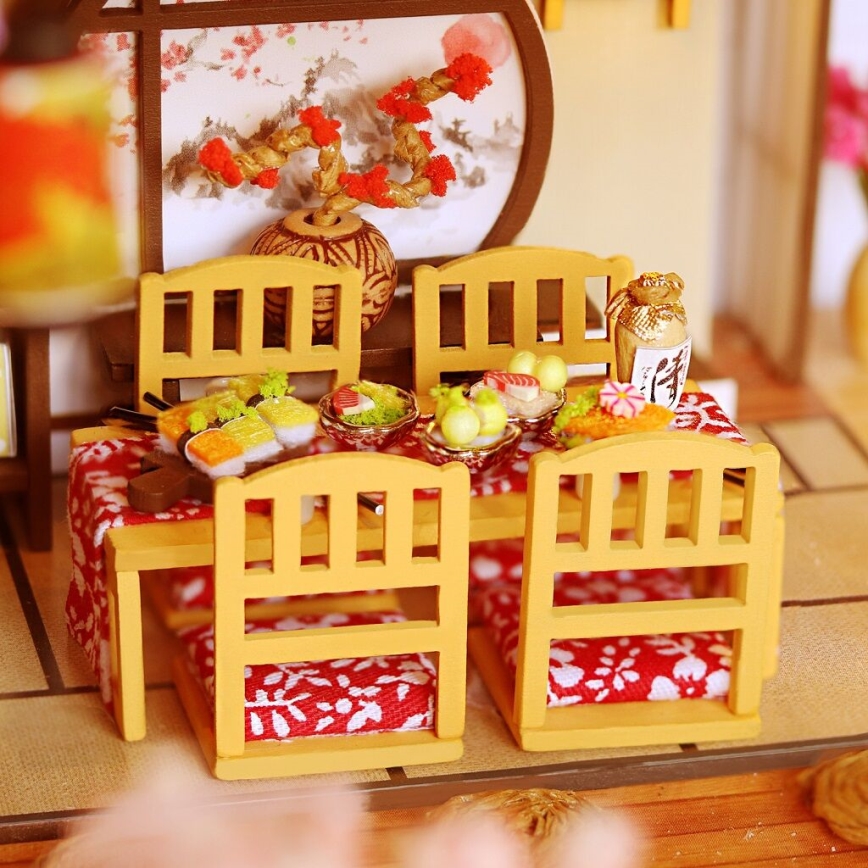 2Kids Toys - Miniatura domečku Honosná sakurová vila 2xAAA