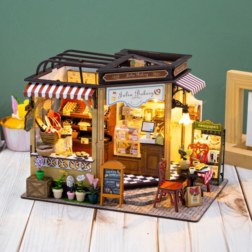 2Kids Toys - Miniatura domečku Juliino pekařství 2xAAA