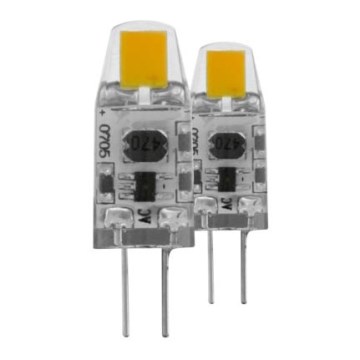 2x SADA LED stmívatelná žárovka G4/1,2W - Eglo 11551 2x SADA LED stmívatelná žárovka G4/1,2W - Eglo 11551