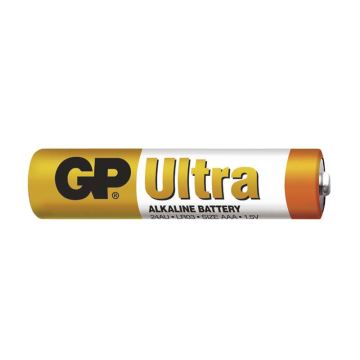 4 ks Alkalická baterie AAA GP ULTRA 1,5V