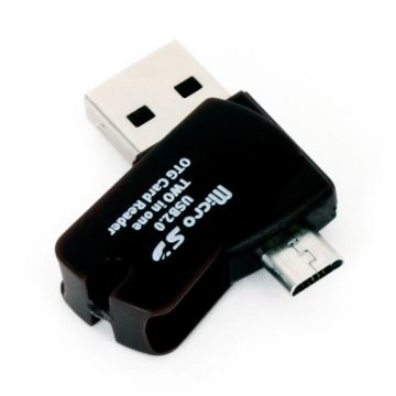 4in1 MicroSDHC 16GB + SD adaptér + MicroSD čtečka + OTG adaptér