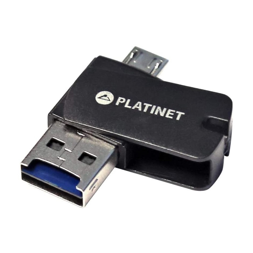 4in1 MicroSDHC 32GB + SD adaptér + MicroSD čtečka + OTG adaptér