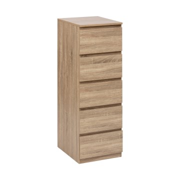 5five - Komoda HEIM 40x118x48 cm hnědá