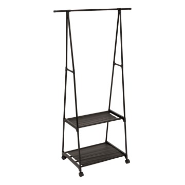 5five - Stojanový věšák FESY 156x83 cm černá