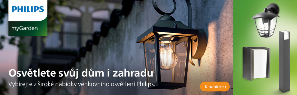 Banner Venkovní osvětlení Philips