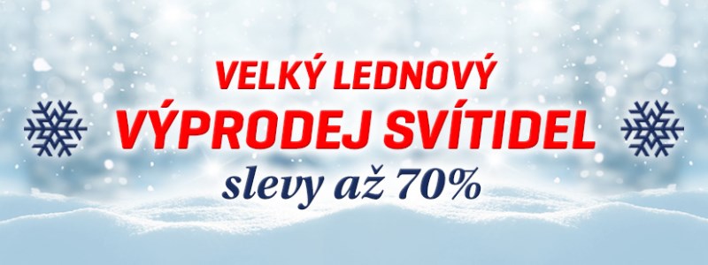 Lednový výprodej právě začíná!