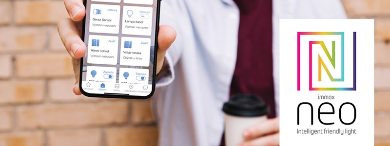 Ovládejte osvětlení chytře s Immax NEO