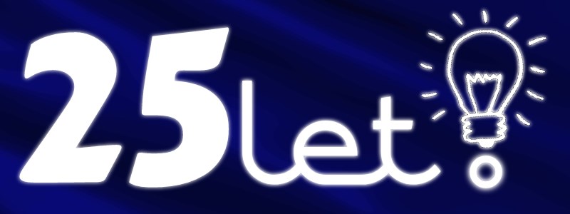 Slavíme 25 let, slavte s námi!