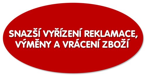 Snažší vyřízení reklamace, výměny a vrácení zboží