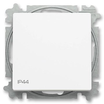 ABB 3559T-A06940 240 - Schodišťový vypínač bez rámečku č. 6 ZONI IP44 matná bílá