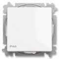 ABB 3559T-A06940 500 - Schodišťový vypínač bez rámečku č. 6 ZONI IP44 bílá