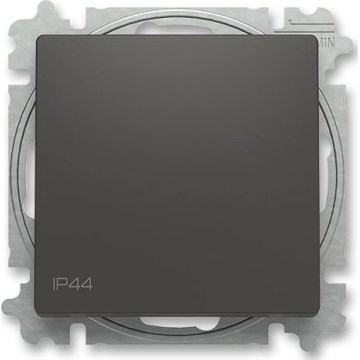 ABB 3559T-A07940 237 - Křížový vypínač bez rámečku č. 7 ZONI IP44 matná černá