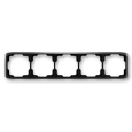 ABB 3901A-B50 N - Rámeček pětinásobný TANGO černá