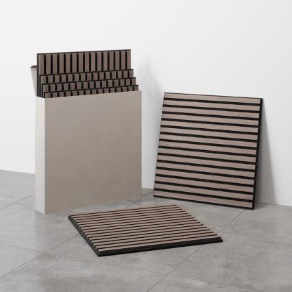 ADA 4x Akustický obkl panel DANVIKEN 60x60 cm ořech