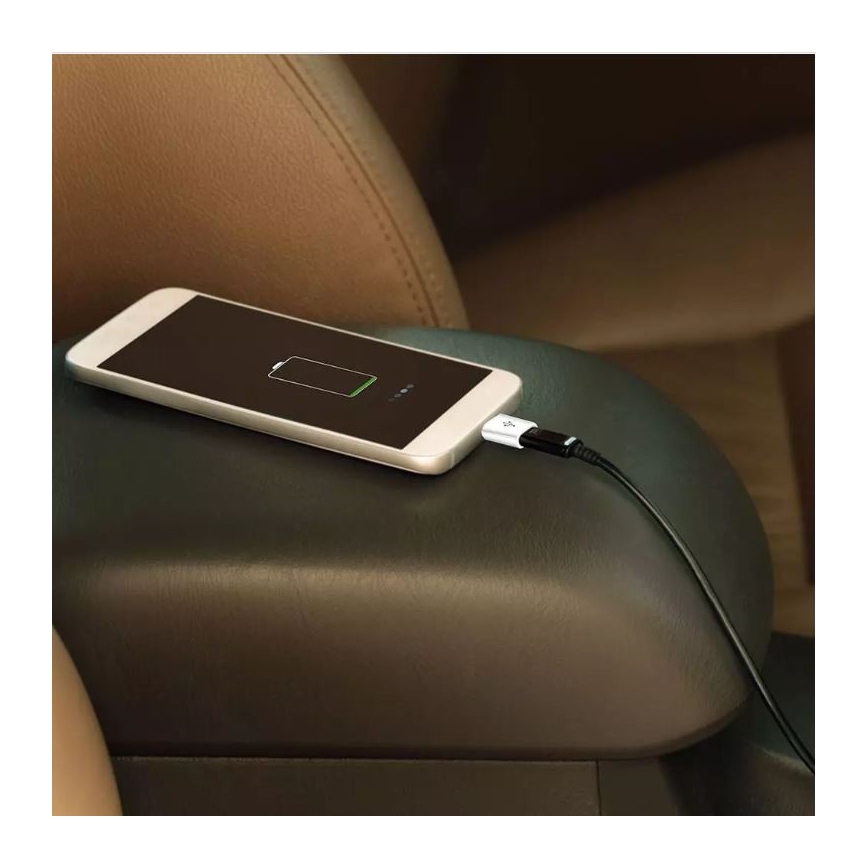 Adaptér Micro USB na USB-C bílá