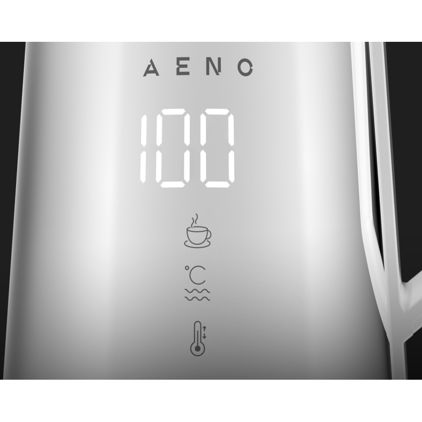 AENO - Chytrá rychlovarná konvice s LED displejem 1,7 l 2200W/230V bílá