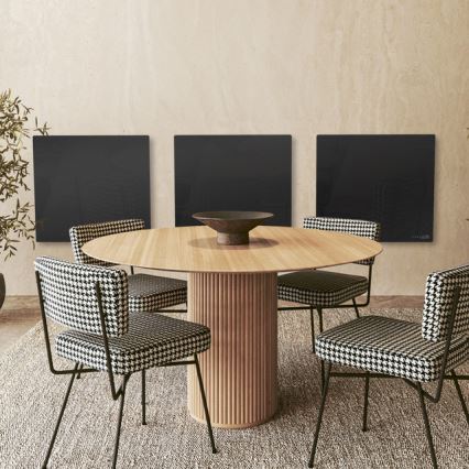 AENO - Chytrý elektrický infrapanel 500W časovač/termostat Wi-Fi černá