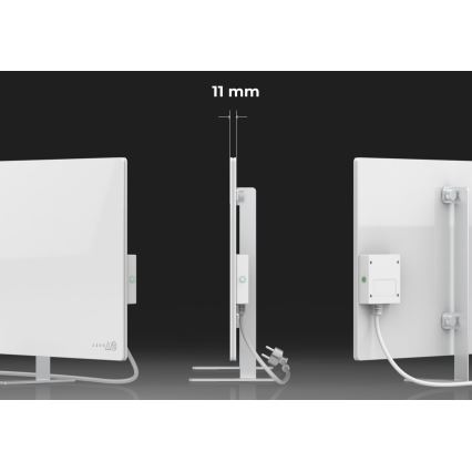 AENO - Chytrý elektrický infrapanel 700W časovač/termostat IP44 Wi-fi bílá