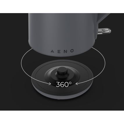 AENO - Rychlovarná konvice 1,5 l 2200W/230V černá