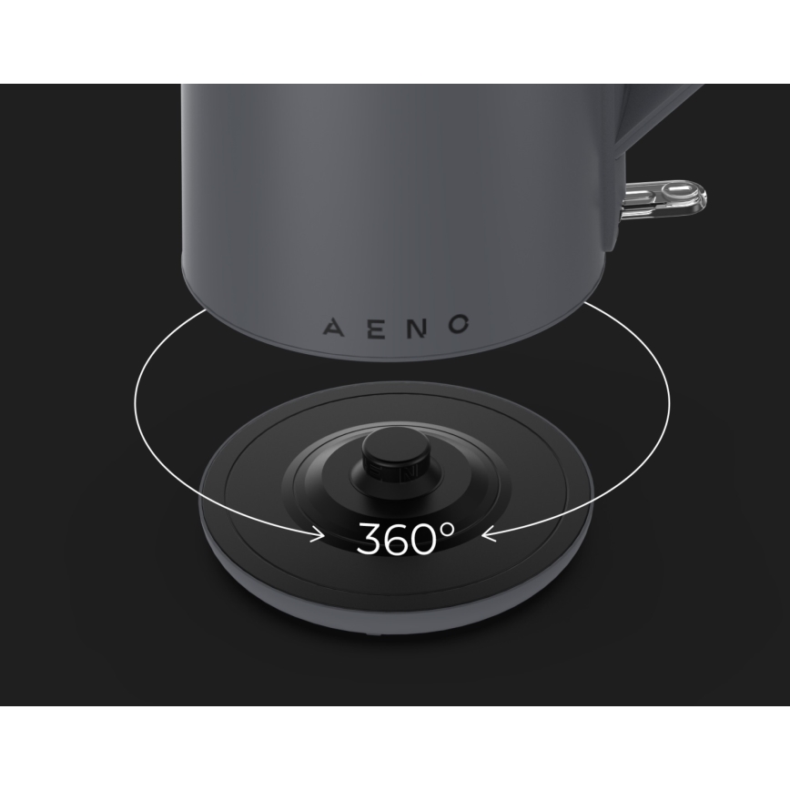 AENO - Rychlovarná konvice 1,5 l 2200W/230V černá