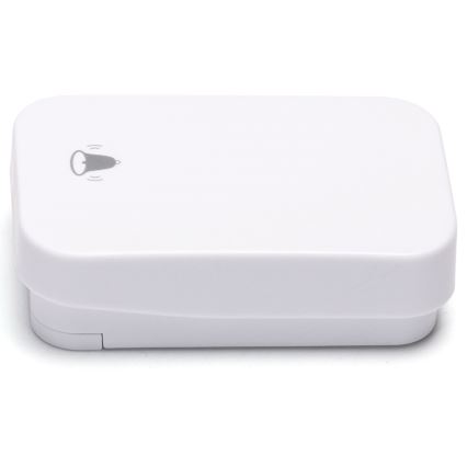 Aigostar - Bezdrátový zvonek do zásuvky 1Z 230V IPX4 bílá