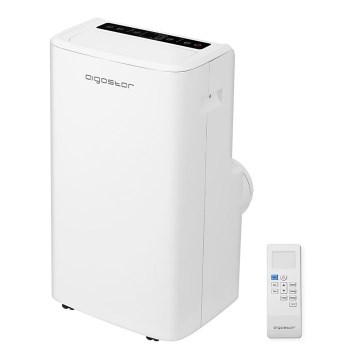 Aigostar - Chytrá mobilní klimatizace 1337W/230V 12000 BTU Wi-Fi  bílá + dálkové ovládání