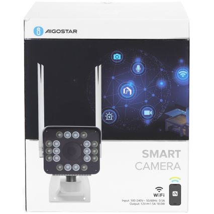 Aigostar - Chytrá venkovní kamera 1080p 230V Wi-Fi IP66