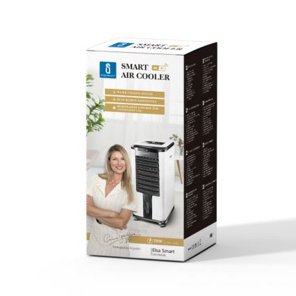 Aigostar - Chytrý ochlazovač vzduchu 75W/230V Wi-Fi + dálkové ovládání